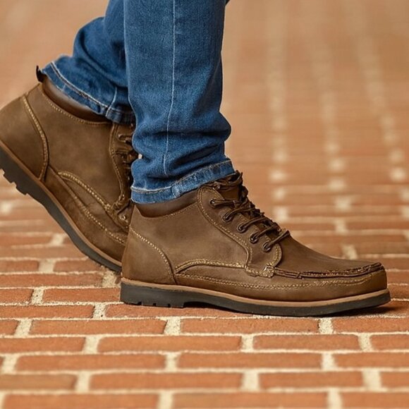 Izod Other - Izod Jaret Mens Shoe 12 M Brown Memory Foam